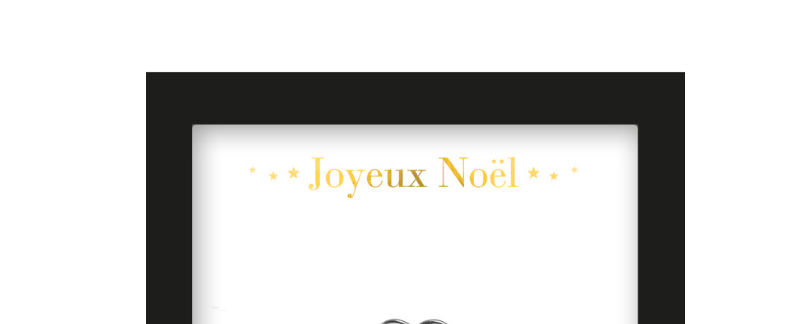 Bracelet Mon Coeur Doré - Joyeux Noël, 14 Carats