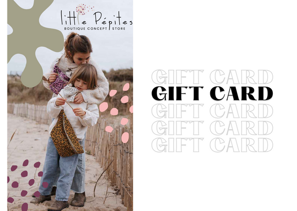 Carte Cadeau numérique - LITTLE PÉPITES