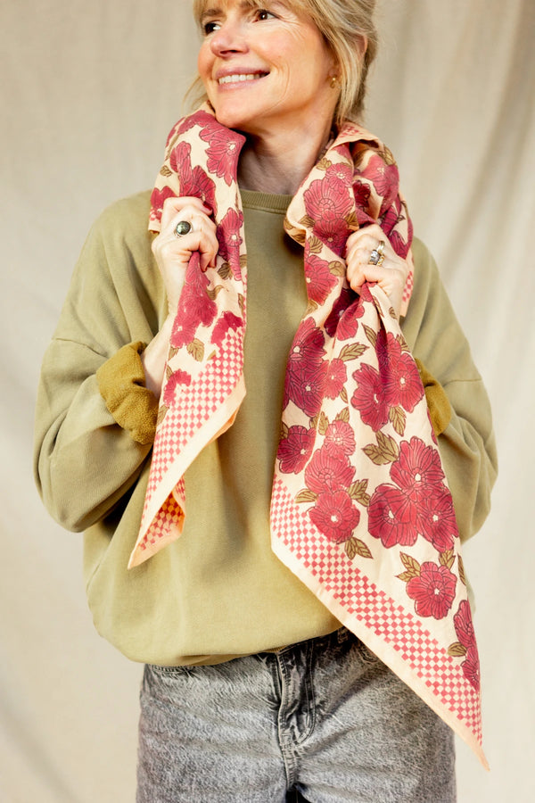 Foulard LATIKA - Bloom Macadamia