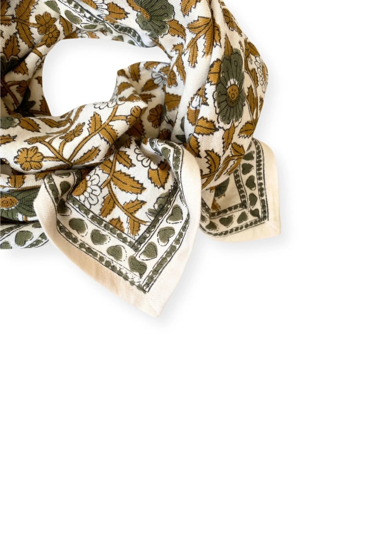 Foulard LATIKA - Coeur macadamia