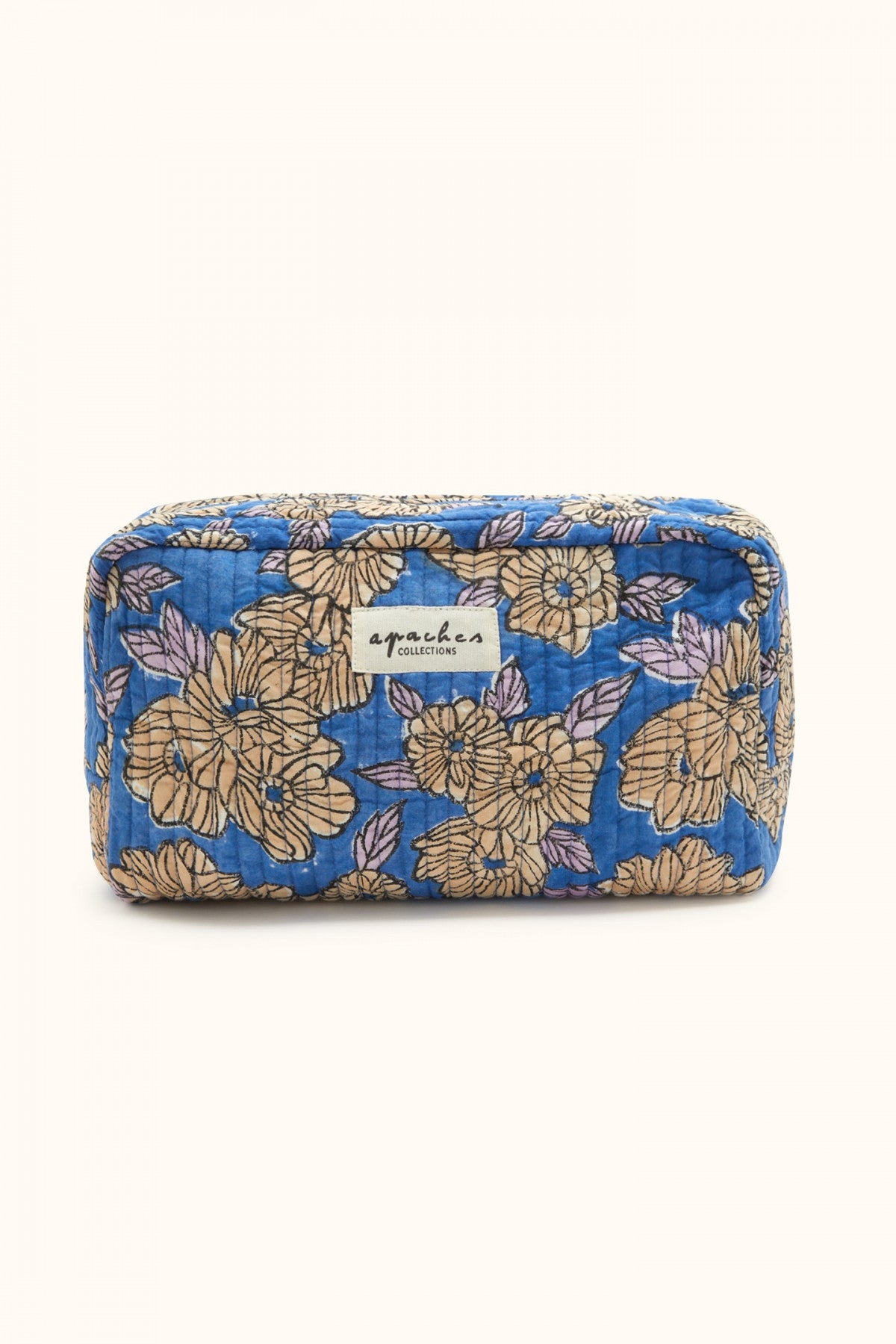 Large Gayane pencil case - Bloom, Klein blue