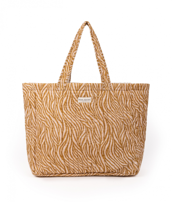 Tote bag - Zebra Havana