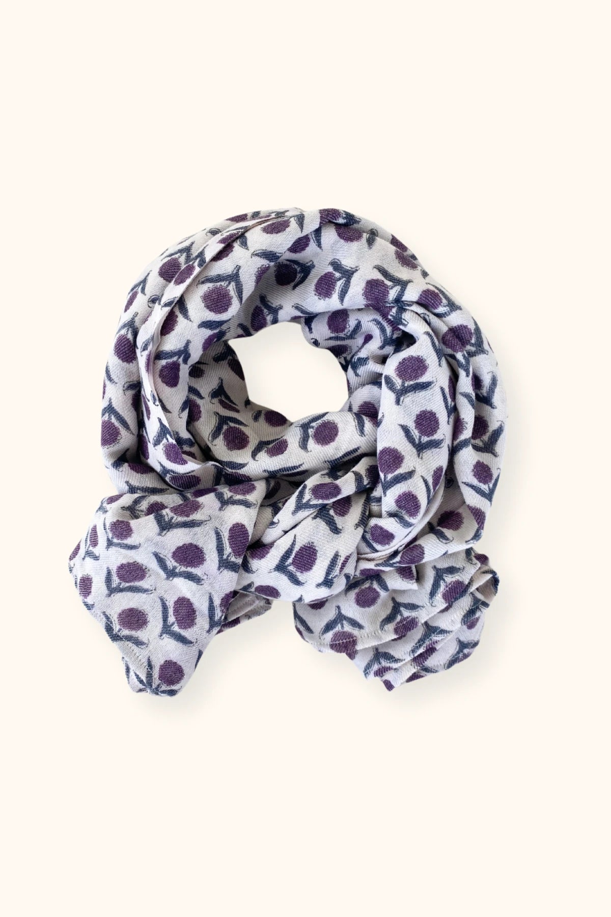 LATIKA Scarf - Tapenade Heart