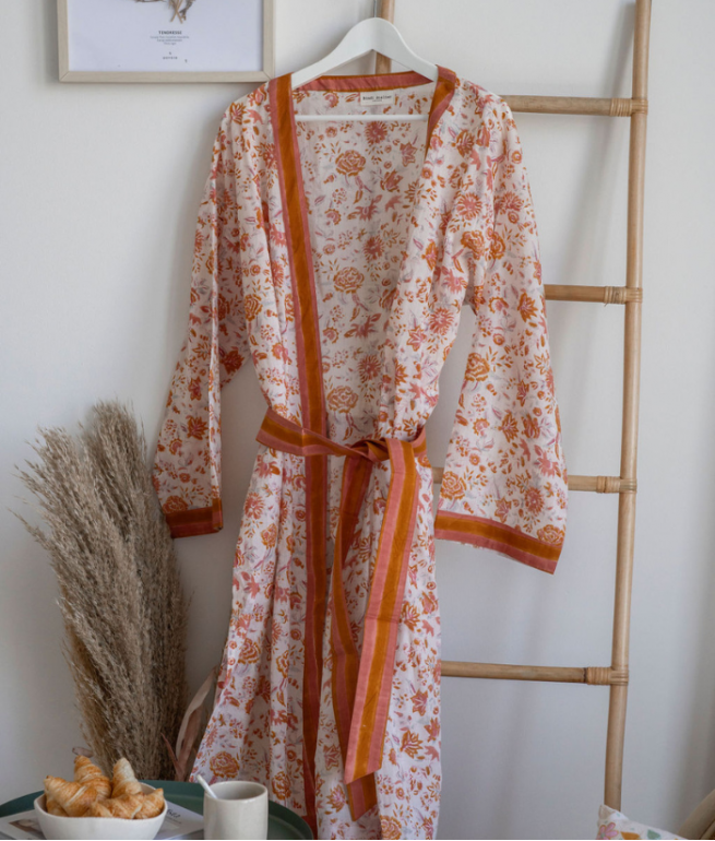 Women's Long Kimono - Goa Havana