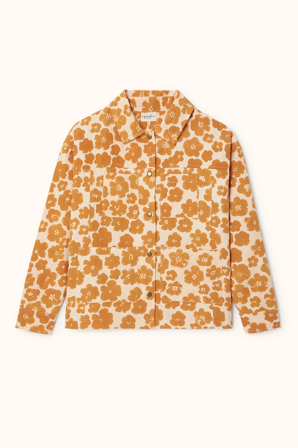 Veste Avara Femme - Flora Bold Orange