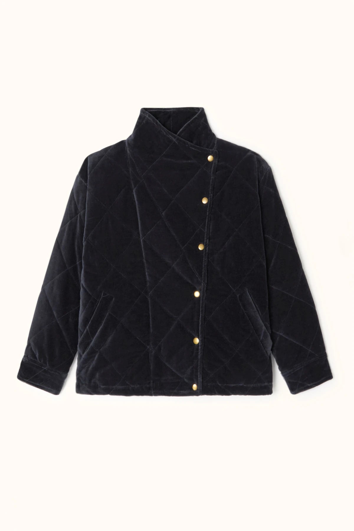 Kapur Jacket, Velvet Edition - Navy