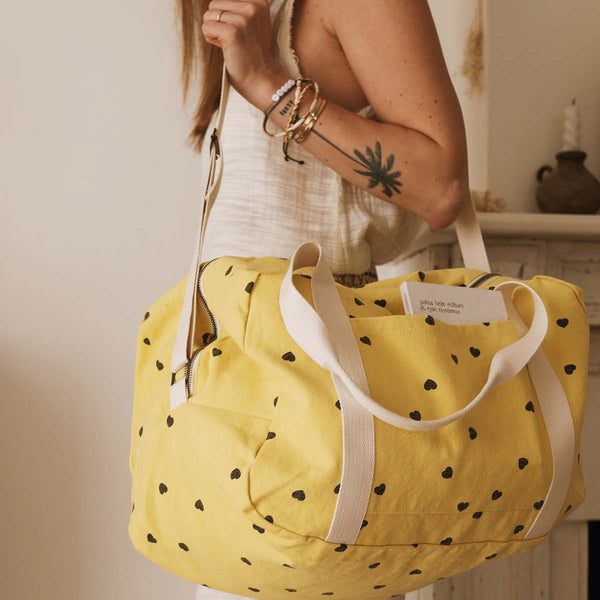 Diaper bag - Raphael lemon yellow